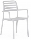 Штабелируемое пластиковое кресло GARONNE, белое