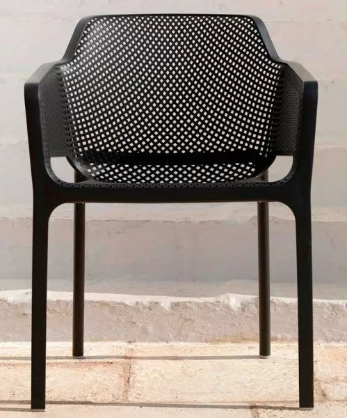 Пластиковые стулья Net, антрацит