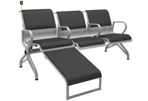 Секция стульев 2 местная мягкая купить недорого