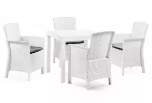 Пластиковая мебель для кафе уличного комплект складной Италия