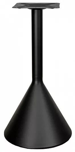 Черное чугунное подстолье для столов в кафе в стиле лофт