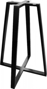 Металлическое черное подстолье для стола в стиле Лофт NEOTM