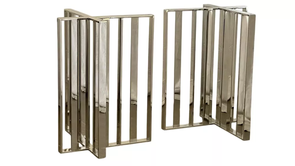 Металлическое подстолье для большого стола 250х150 см Металлическое подстолье для большого стола 250х150 см