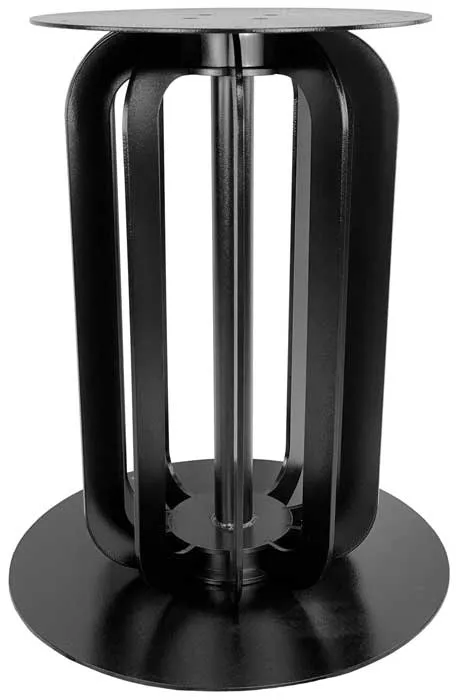 Металлическое подстолье для стола, черное купить недорого