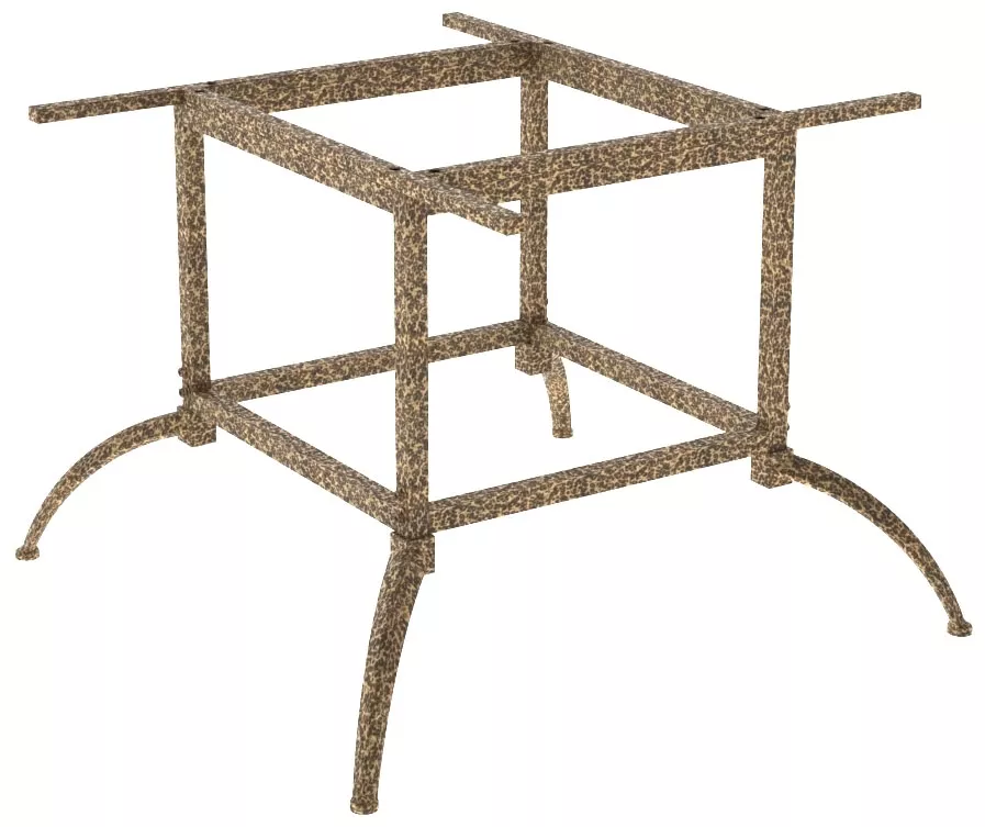 Металлическое подстолье из чугуна и стали для устойчивого стола