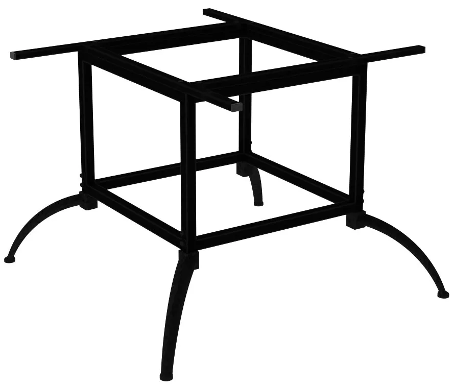 Металлическое подстолье из чугуна и стали для устойчивого стола Металлическое подстолье из чугуна и стали для устойчивого стола