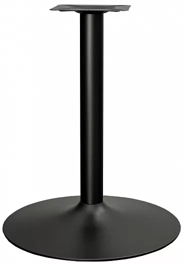 Подстолье для стола металлические лофт черное матовое для 90 см