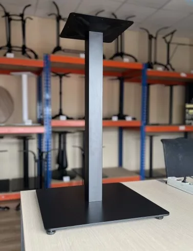 Усиленное металлическое основание для столов, черное Усиленное металлическое основание для столов, черное