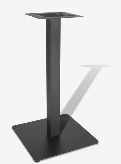 Усиленное металлическое основание для столов, черное