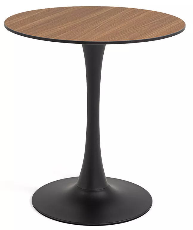 Стол для кафе из HPL круглый 70 см, цвет дуб. Недорого!