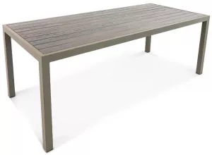 Прямоугольный алюминиевый стол для уличного кафе и дачи купить