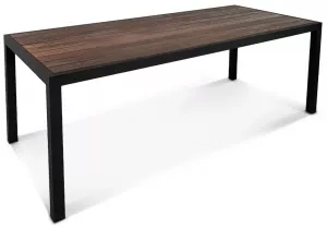 Прямоугольный алюминиевый стол для уличного кафе и дачи купить