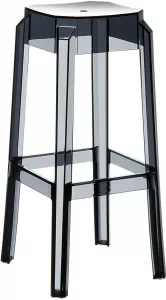 Стул барный для кафе и дома из массива ироко