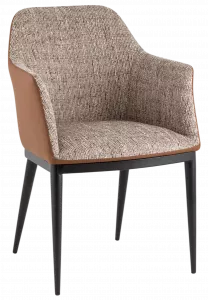 Мягкое кресло на металлокаркасе, жемчужный. Купить!