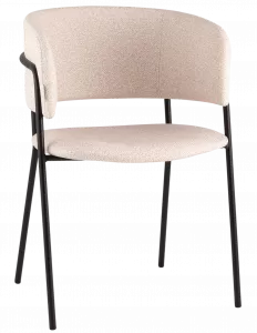 Мягкое кресло на металлокаркасе, жемчужный. Купить!