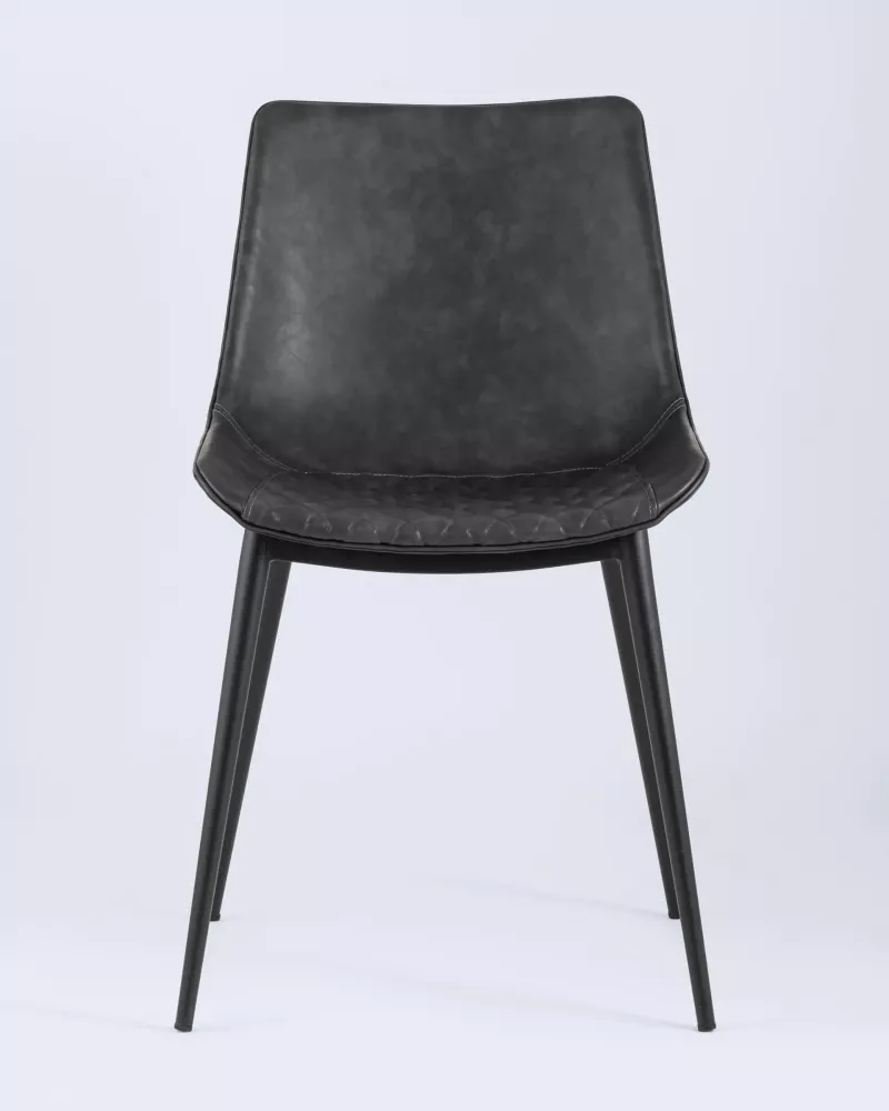 Стул металлический экокожа, серый. Купить недорого! Стул металлический экокожа, серый. Купить недорого!