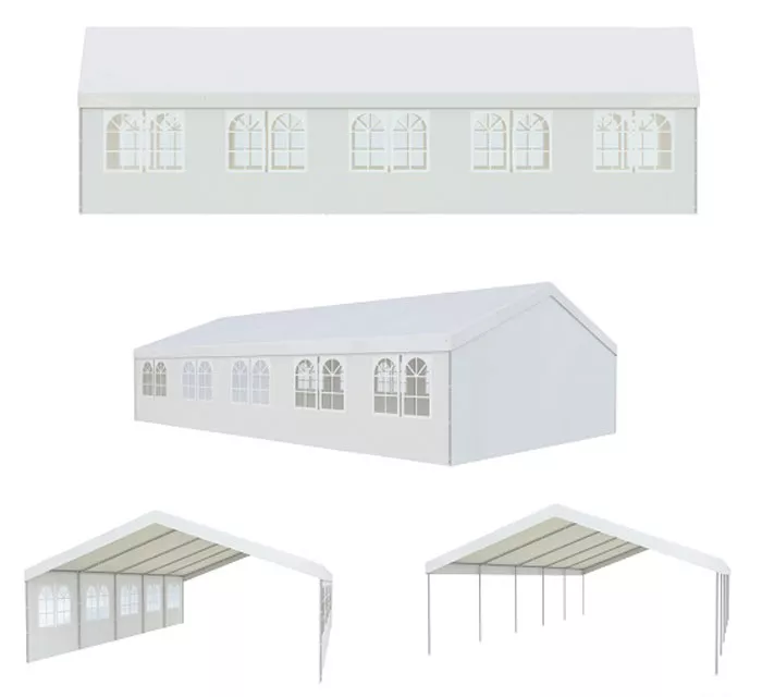 Садовый шатер для дачи 6х10м Садовый шатер для дачи 6х10м