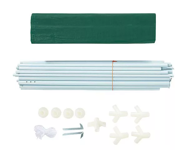 Недорогой тент шатер садовый 3х3 полиэтилен Недорогой тент шатер садовый 3х3 полиэтилен