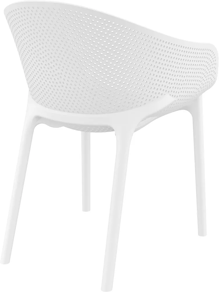 Кресло пластиковое белое купить для дачи и балкона. Выгодно! Кресло пластиковое белое купить для дачи и балкона. Выгодно!