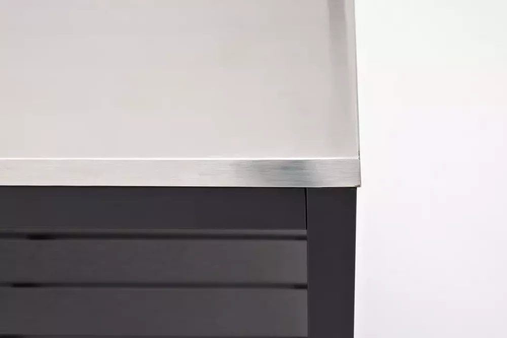 Уличная кухня для дачи, модуль угловой открытый Уличная кухня для дачи, модуль угловой открытый