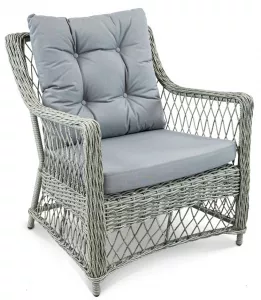 Кресло для улицы из искусственного ротанга, соломенный