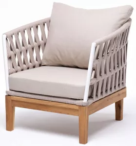 Кресла для кафе из искусственного ротанга штабелируемые