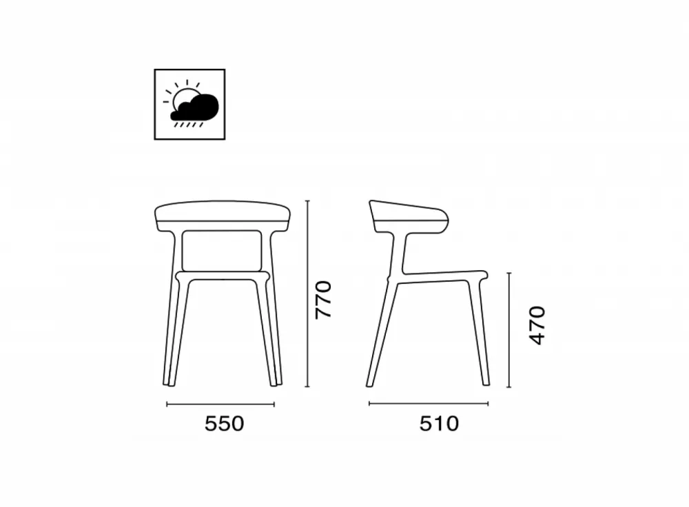 Кресла пластиковые черные со спинкой комбинированной Кресла пластиковые черные со спинкой комбинированной