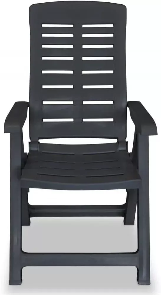 Складное пластиковое кресло с регулировкой спинки. Италия Складное пластиковое кресло с регулировкой спинки. Италия