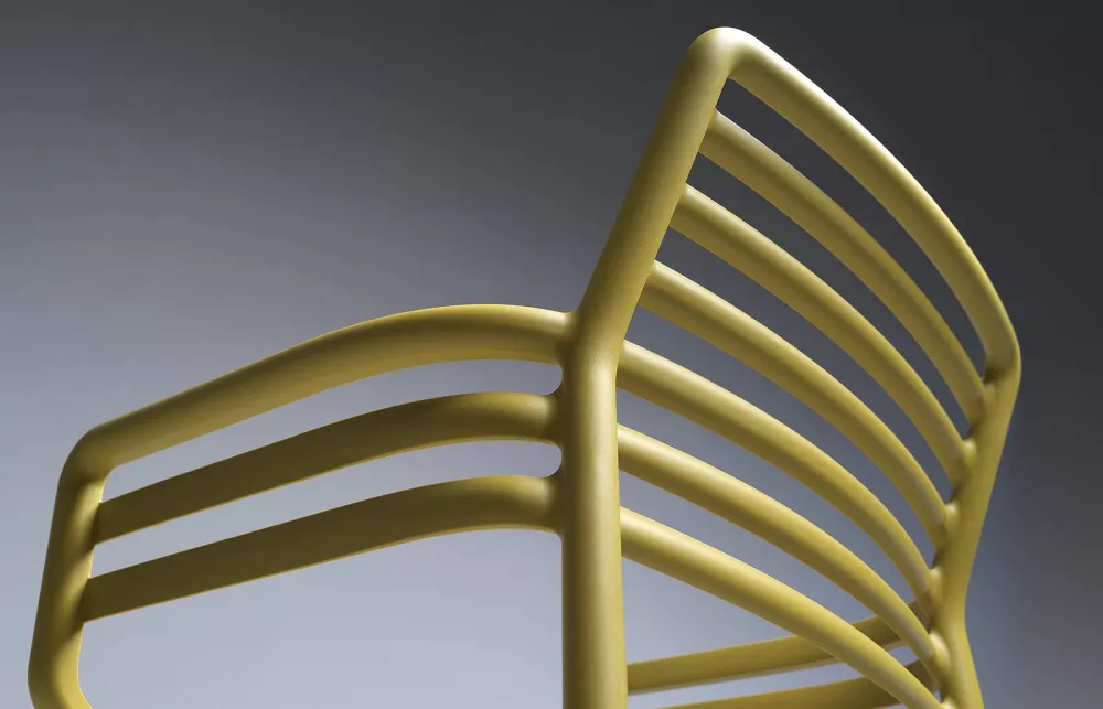 Кресло пластиковое цвет грушевый Италия. Купить! Кресло пластиковое цвет грушевый Италия. Купить!