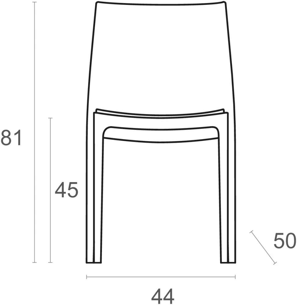 Пластиковые стулья для дачи серебристые, штабелируются Пластиковые стулья для дачи серебристые, штабелируются