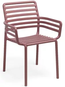 Стул для кафе пластиковый, антрацит Италия