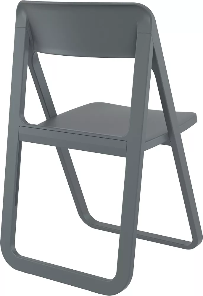 Пластиковые стулья складные купить для кафе, темно-серый Пластиковые стулья складные купить для кафе, темно-серый