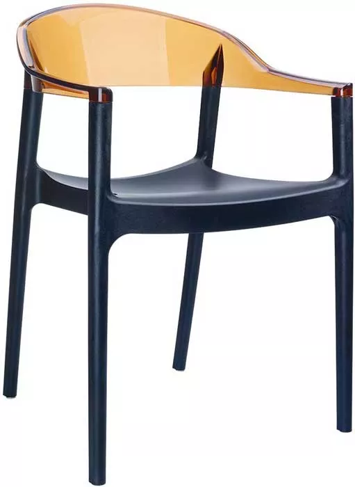 Прозрачные пластиковые стулья со спинкой купить