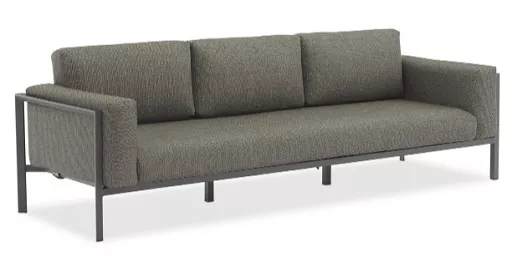 Алюминиевый уличный комплект для дачи, антрацит Алюминиевый уличный комплект для дачи, антрацит