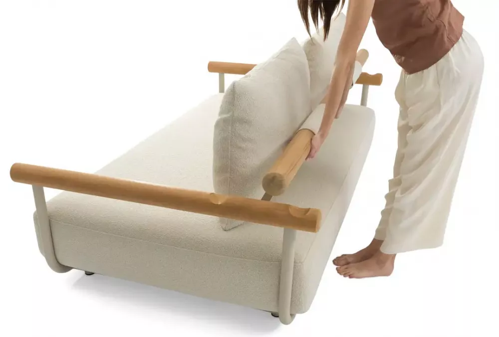 Лаунж комплект мебели для отдыха бежевый, алюминий/тик Лаунж комплект мебели для отдыха бежевый, алюминий/тик