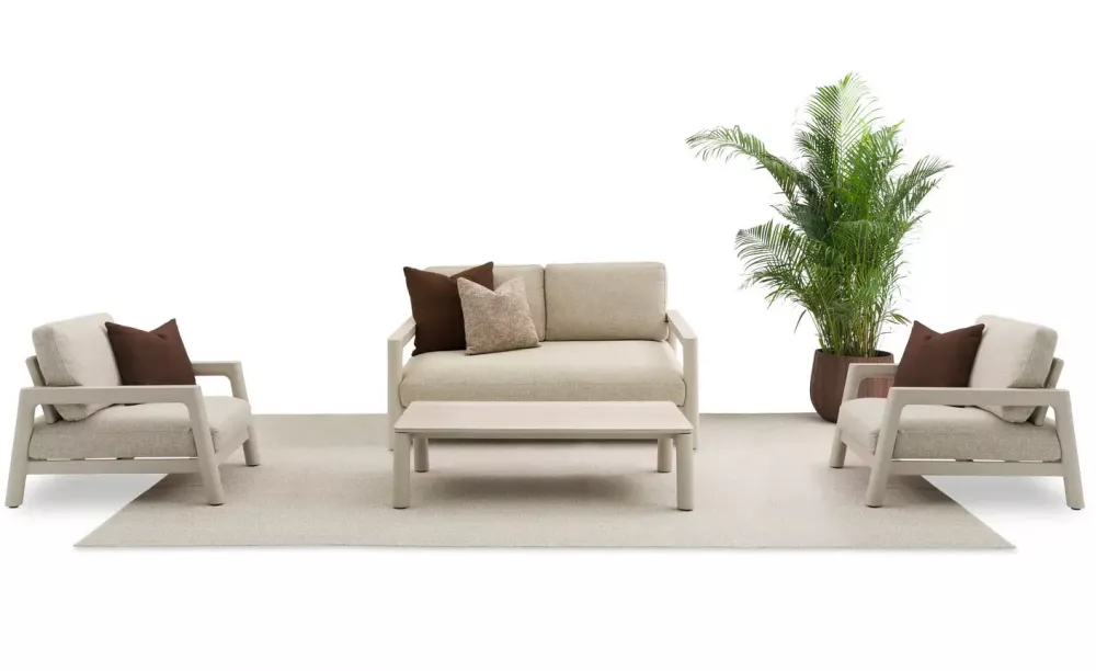 Мягкая мебель из алюминия с плетением. Премиум!