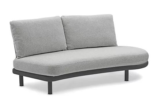 Уличный комплект для отдыха из алюминия, антрацит Уличный комплект для отдыха из алюминия, антрацит