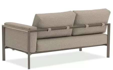 Уличный комплект на металлокаркасе, бежевый Уличный комплект на металлокаркасе, бежевый