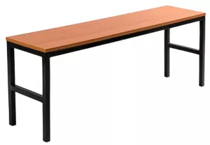 Скамейка с вешалкой для раздевалки пластик/сталь. Купить!