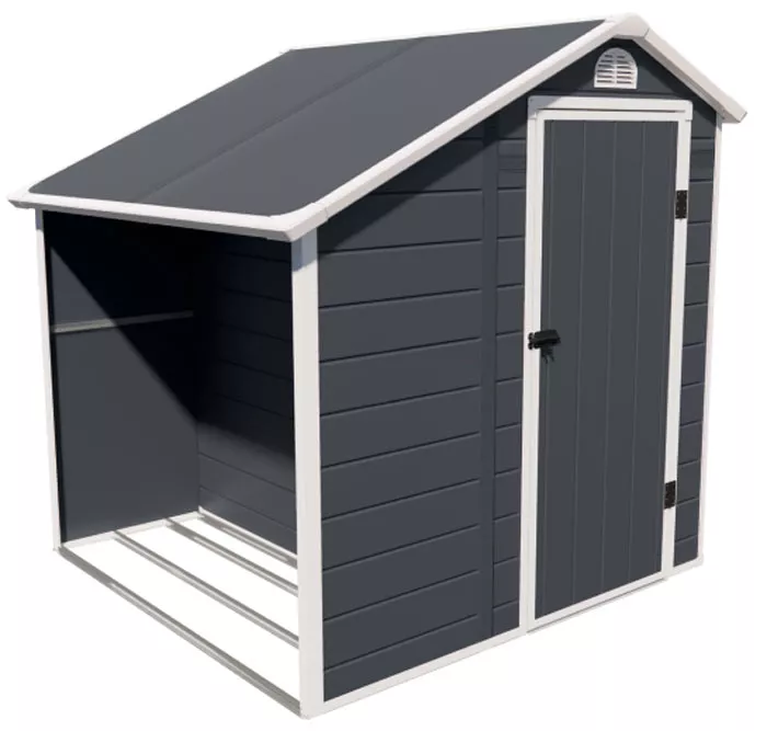 Сарай пластиковый для дачи хозблок 204х192 см