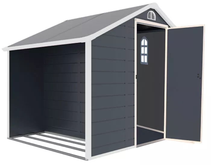 Сарай пластиковый для дачи хозблок 204х192 см Сарай пластиковый для дачи хозблок 204х192 см