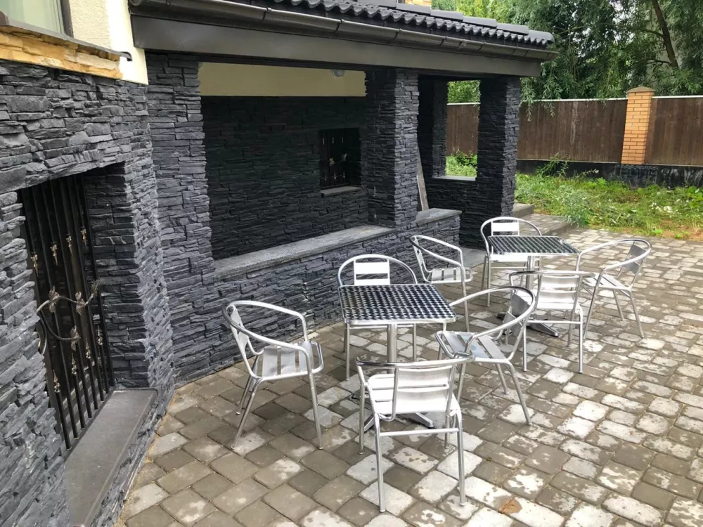 Антивандальный стол квадратный алюминиевый для кафе Антивандальный стол квадратный алюминиевый для кафе