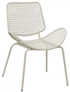 Стул из текстилена, каркас алюминий уличный
