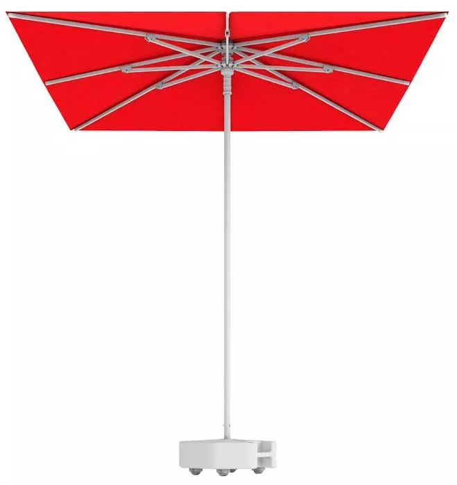 Зонт уличный для кафе летнего квадратный центральная опора 2х2 м