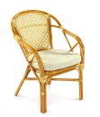 Плетеный стул из натурального ротанга 