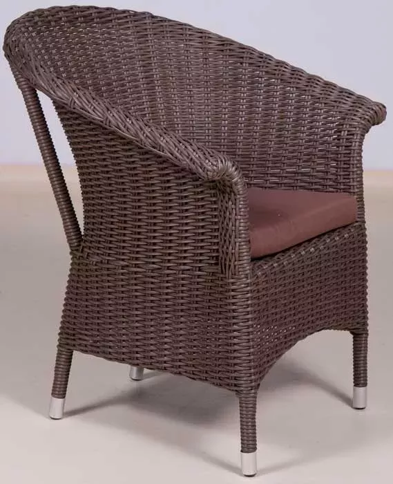 Плетеное кресло RIO, коричневый