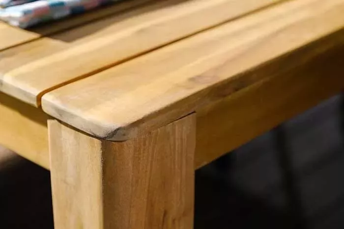 Деревянный стол из массива акации 170 см