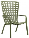 Пластиковое кресло Folio, зеленый