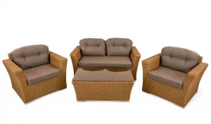 Садовая плетеная мебель для отдыха из роупа купить комплект
