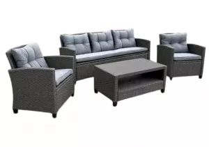 Садовая плетеная мебель для отдыха из роупа купить комплект